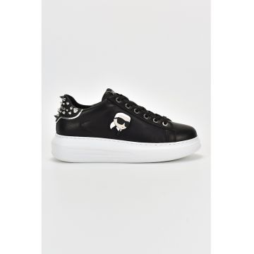 Pantofi sport de piele cu tinte