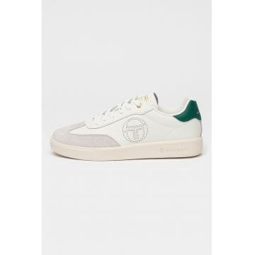 Pantofi sport din piele cu garnituri din piele intoarsa Taormina