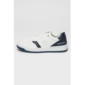 Pantofi sport din piele ecologica cu perforatii Tropea