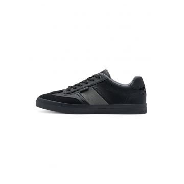 Pantofi sport din piele ecologica si material textil