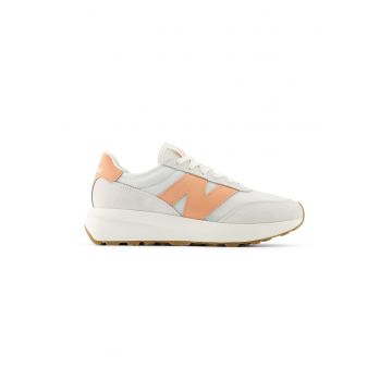 Pantofi sport din piele intoarsa cu insertii din material sintetic 370