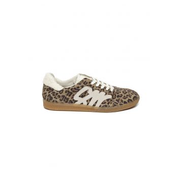 Pantofi sport low-cut de piele intoarsa cu logo Jelora
