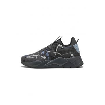 Pantofi sport RS-X Splatters din material textil cu detalii brodate