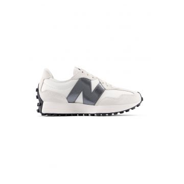 Pantofi sport wedge cu segmente de piele intoarsa 327