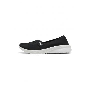 Pantofi slip-on din material textil Adelina 2