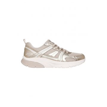 Pantofi sport Bobs Vamos de piele ecologica si plasa