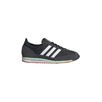 Pantofi sport cu detalii din piele intoarsa SL 72 OG