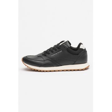 Pantofi sport de piele cu logo