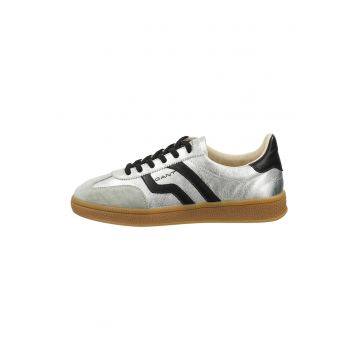 Pantofi sport din piele cu aspect metalizat Cuzima