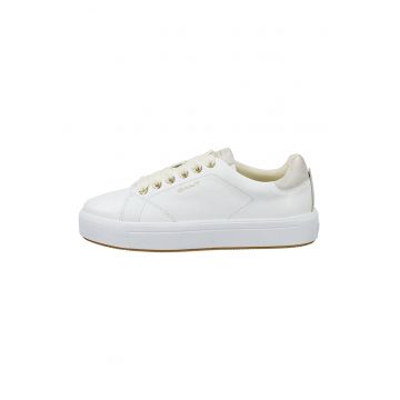 Pantofi sport din piele cu model uni Avino