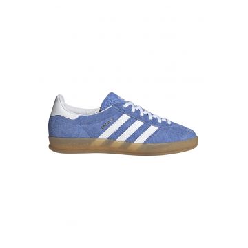 Pantofi sport din piele intoarsa cu logo contrastant Gazelle