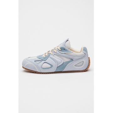 Pantofi sport din piele nabuc Slow