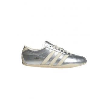 Pantofi sport low-cut din piele cu aspect metalizat Tokyo