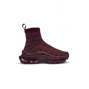 Pantofi sport slip on high-cut din plasa tricotata Master