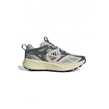 Pantofi sport wedge cu garnituri de piele intoarsa Kantai