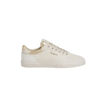 Pantofi sport cu detalii de piele intoarsa