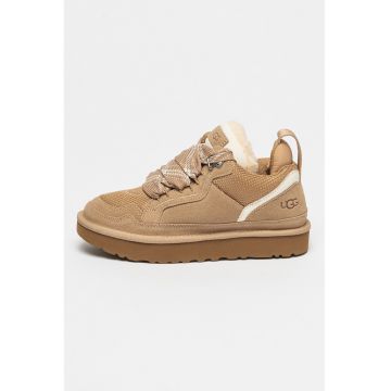 Pantofi sport cu insertii de piele intoarsa Lowmel
