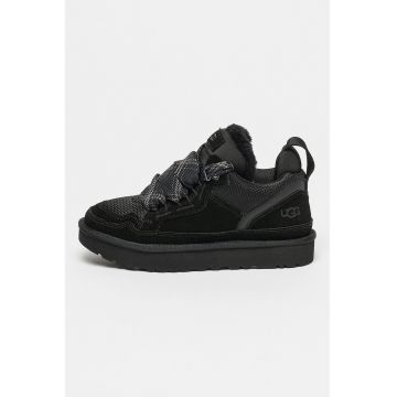 Pantofi sport cu insertii de piele intoarsa Lowmel