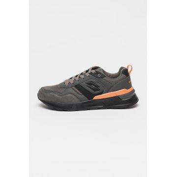 Pantofi sport cu insertii din material textil Lomon