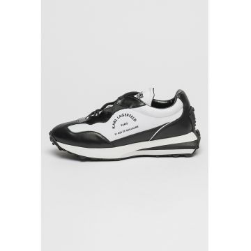 Pantofi sport cu segmente de piele Maison Karl
