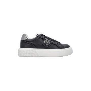 Pantofi sport de piele cu siret