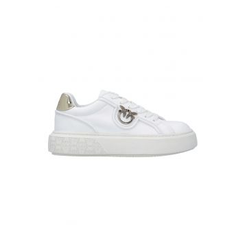 Pantofi sport de piele cu siret
