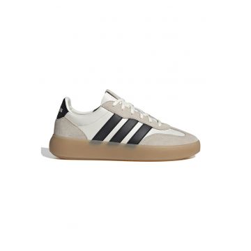 Pantofi sport de piele si piele intoarsa cu logo contrastant Barreda Decode