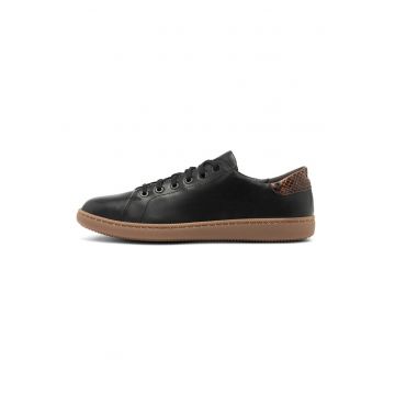 Pantofi sport din piele cu detalii