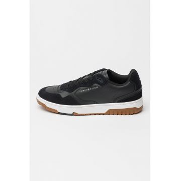Pantofi sport din piele cu garnituri din piele intoarsa Better Mix