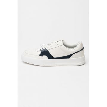 Pantofi sport din piele cu garnituri din piele intoarsa Court