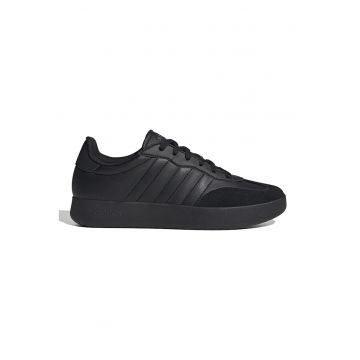 Pantofi sport din piele ecologica cu insertii din piele intoarsa Barreda