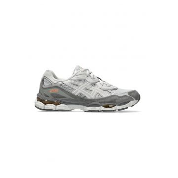 Pantofi sport din piele intoarsa si piele ecologica GEL-NYC 10