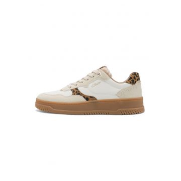 Pantofi sport low-cut de piele ecologica