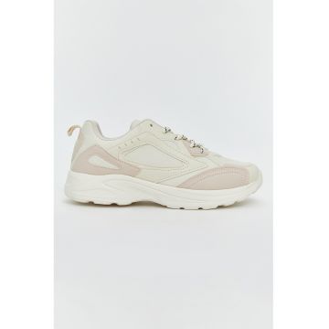 Pantofi sport low-cut din piele ecologica