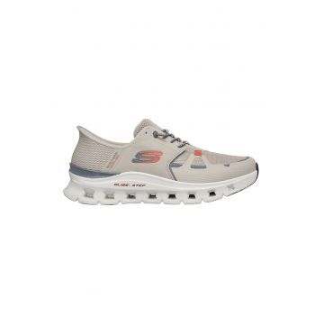 Pantofi sport slip-ins din material textil cu garnituri dinn material sintetic Glide Step Pro