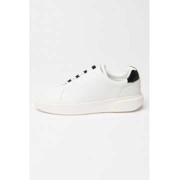 Pantofi sport wedge din piele
