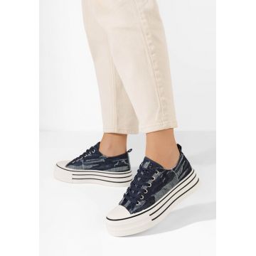Tenisi cu platformă Alethea V3 denim