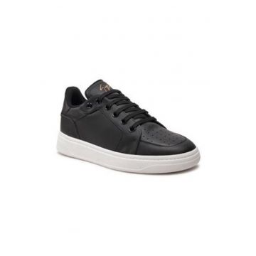 Pantofi sport barbati  303642471 - Piele naturala - Negru - Negru
