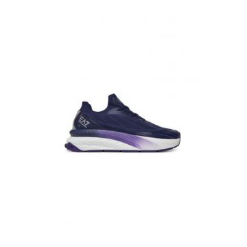 Pantofi sport barbati - X8X176 XK377 - Ea7 Emporio Armani - Piele ecologica - Bleumarin