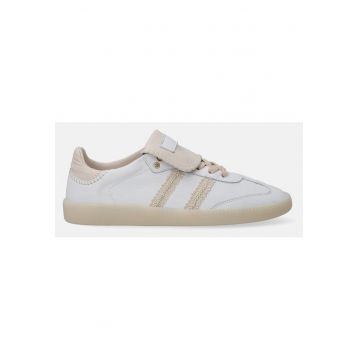 Pantofi sport din piele cu aplicatii decorative