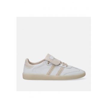 Pantofi sport din piele cu aplicatii decorative
