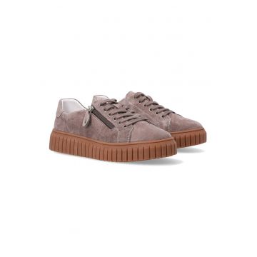 Pantofi sport din piele intoarsa