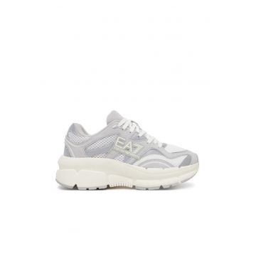 Pantofi sport dama - X8X237 XK425 -  Emporio Armani - Textil - 40 2/3 EU - Gri