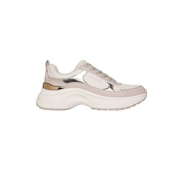 Pantofi sport demi-wedge cu garnituri cu aspect metalizat Hazel 2