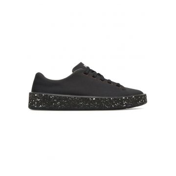 Pantofi sport din material textil cu talpa contrastanta Courb - Negru
