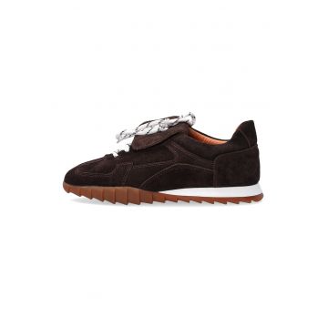 Pantofi sport din piele intoarsa