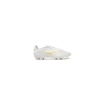 Ghete de fotbal barbati  303973759 - Piele ecologica - Alb