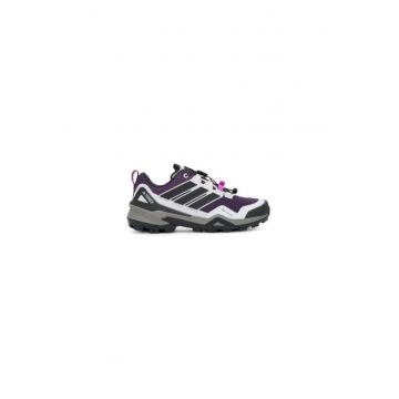 Pantofi sport cu siret si elemente contrastante - pentru trekking