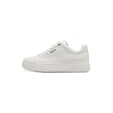 Pantofi sport flatform de piele