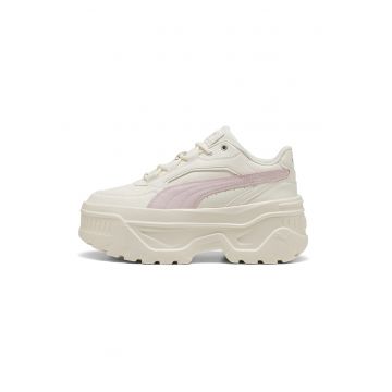 Pantofi sport Karmen X-tra flatform de piele ecologica